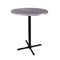 Holland Bar Stool Co 42" Tall In/Outdoor All-Season Table, 30" dia. Greystone Top OD211-3042BWOD30RGryStn - alternate 1